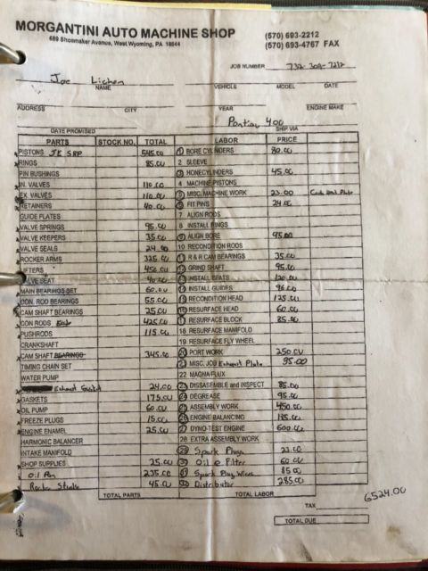 1967 Black Pontiac GTO Coupe