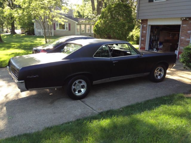 1967 Black Pontiac GTO Coupe