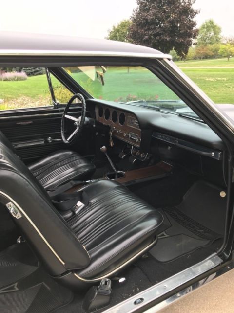 1967 Black Pontiac GTO