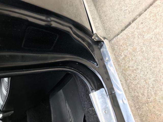 1967 Black Pontiac GTO