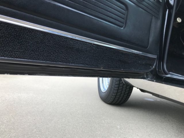 1967 Black Pontiac GTO