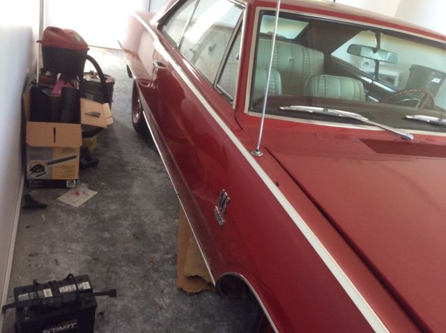 1967 Red Dodge Dart Hard top