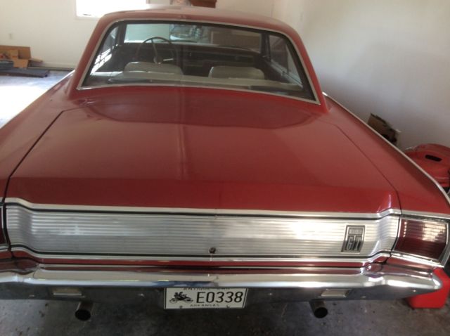 1967 Red Dodge Dart Hard top