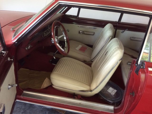 1967 Red Dodge Dart Hard top