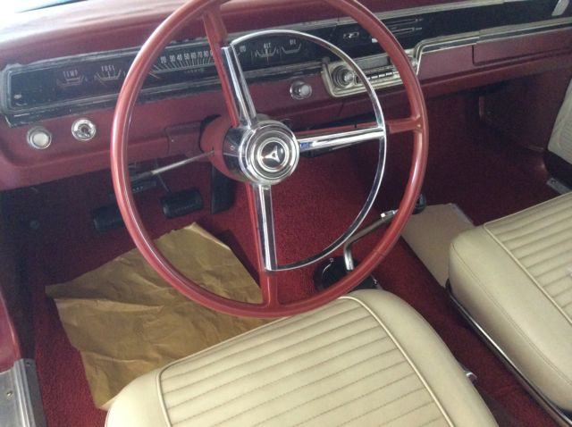 1967 Red Dodge Dart Hard top