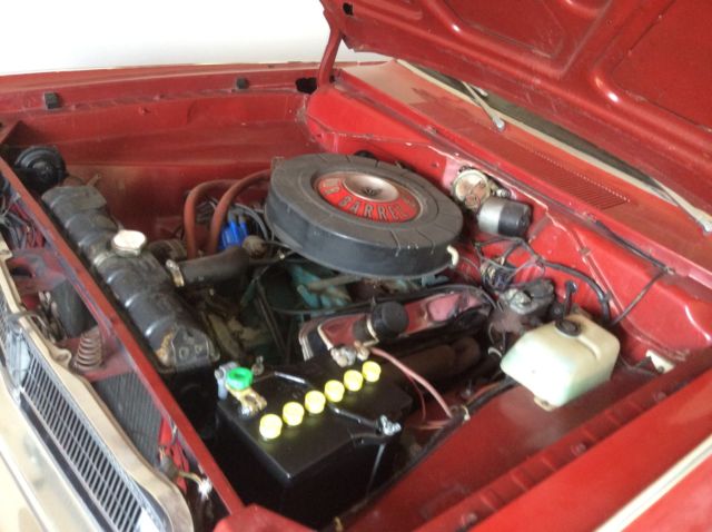 1967 Red Dodge Dart Hard top