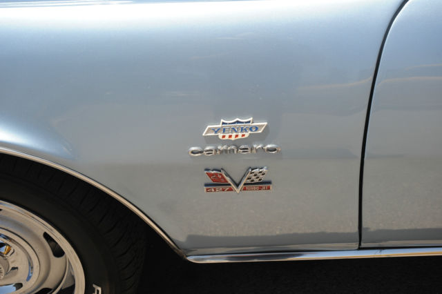 1967 Blue Chevrolet Camaro Coupe