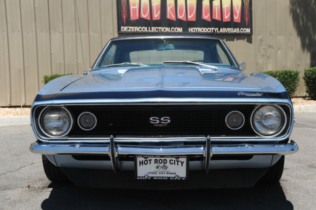 1967 Blue Chevrolet Camaro Coupe