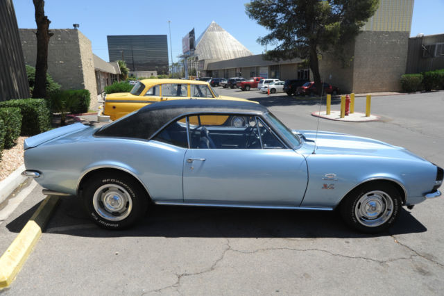 1967 Blue Chevrolet Camaro Coupe
