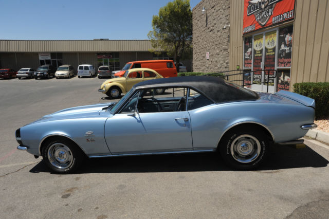 1967 Blue Chevrolet Camaro Coupe