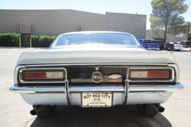 1967 Blue Chevrolet Camaro Coupe