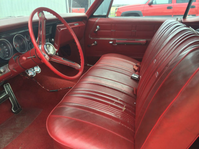 1967 Red Chevrolet Impala Convertible