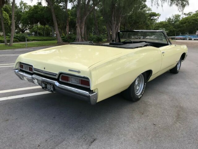1967 Butternut Yellow Chevrolet Impala Convertible