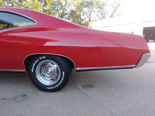 1967 RED Chevrolet Impala Fastback