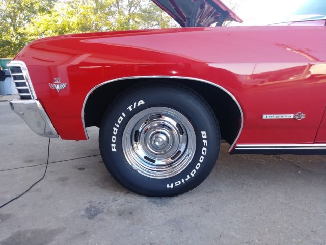 1967 RED Chevrolet Impala Fastback