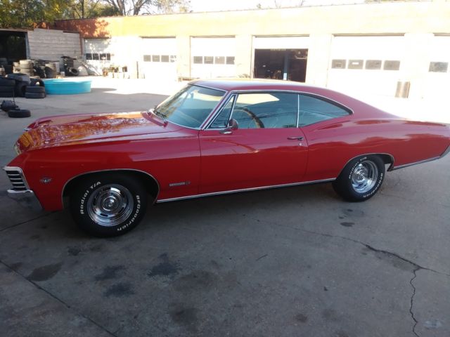 1967 RED Chevrolet Impala Fastback