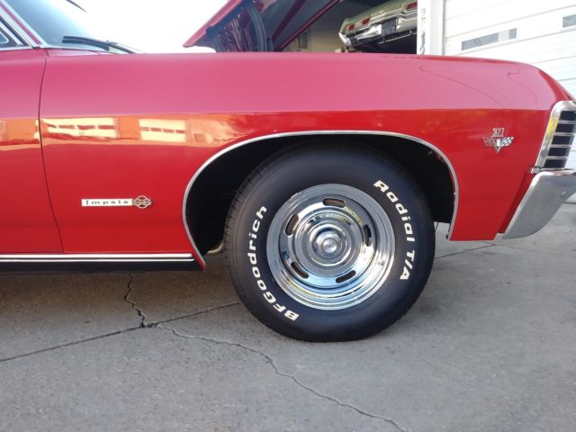 1967 RED Chevrolet Impala Fastback