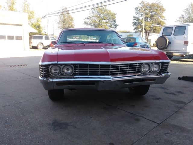 1967 RED Chevrolet Impala Fastback