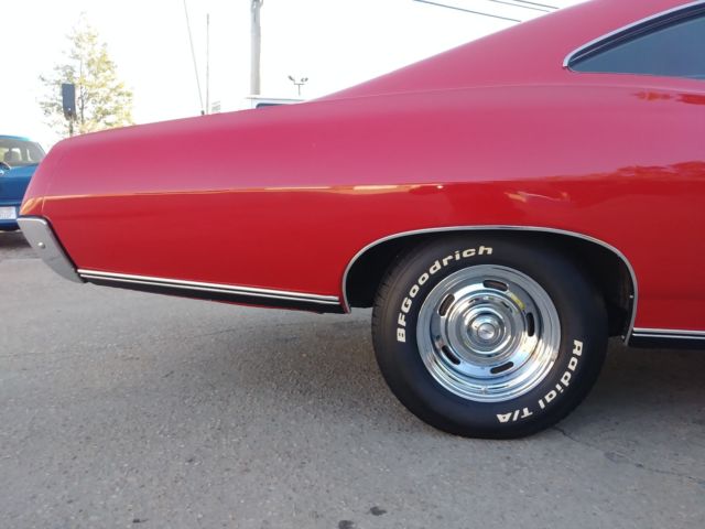 1967 RED Chevrolet Impala Fastback