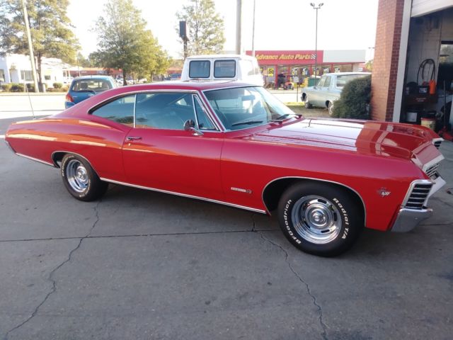 1967 RED Chevrolet Impala Fastback