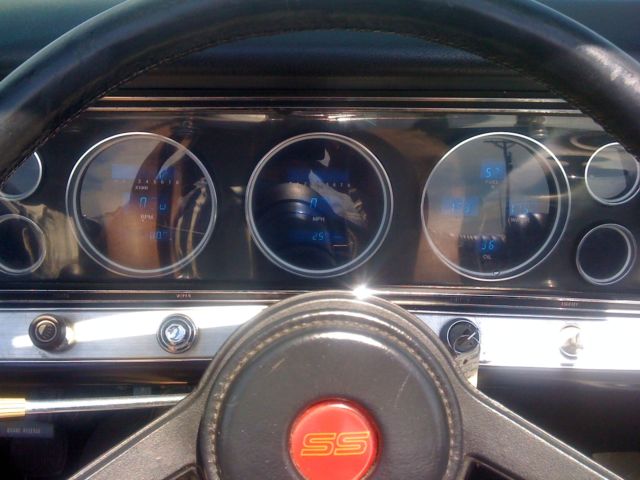 1967 Burgundy Chevrolet Impala Convertible