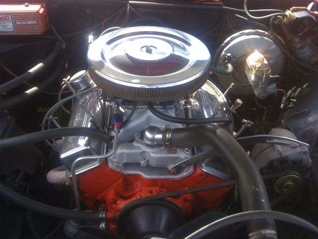 1967 Burgundy Chevrolet Impala Convertible