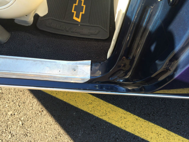 1967 Blue Chevrolet Impala Convertible