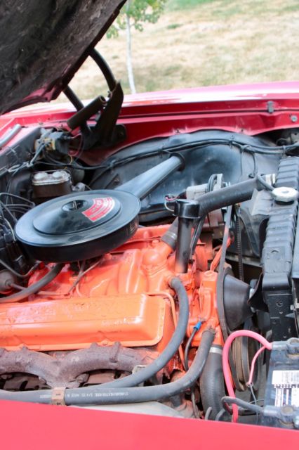 1967 Red Chevrolet Impala Coupe