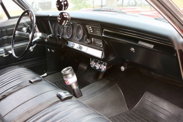 1967 Red Chevrolet Impala Coupe