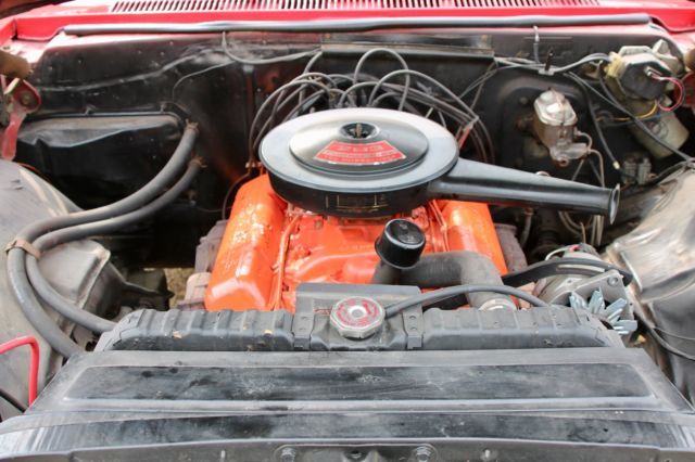 1967 Red Chevrolet Impala Coupe