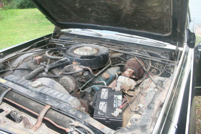 1967 Black Chrysler Imperial Sedan