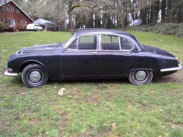 1967 Black Jaguar 3.4S Sedan