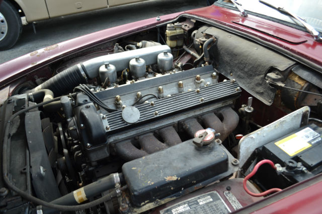 1967 Burgundy Jaguar Other Sedan