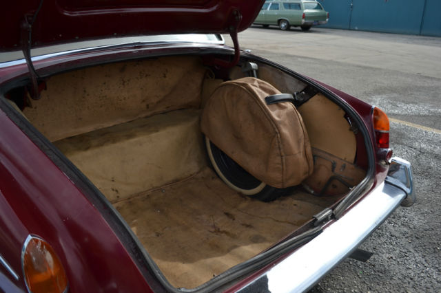 1967 Burgundy Jaguar Other Sedan