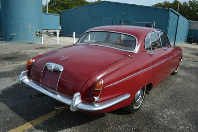1967 Burgundy Jaguar Other Sedan