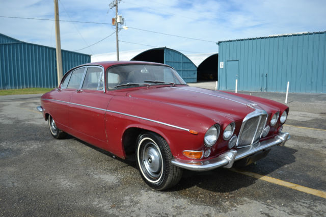 1967 Burgundy Jaguar Other Sedan