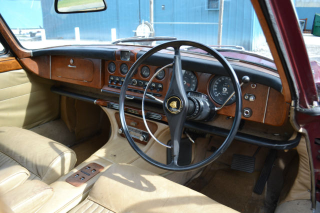 1967 Burgundy Jaguar Other Sedan