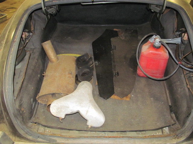 1967 Green Jaguar 420 Sedan