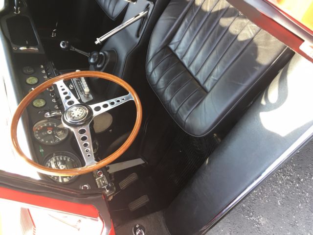 1967 Carmen Red Jaguar E-Type Coupe