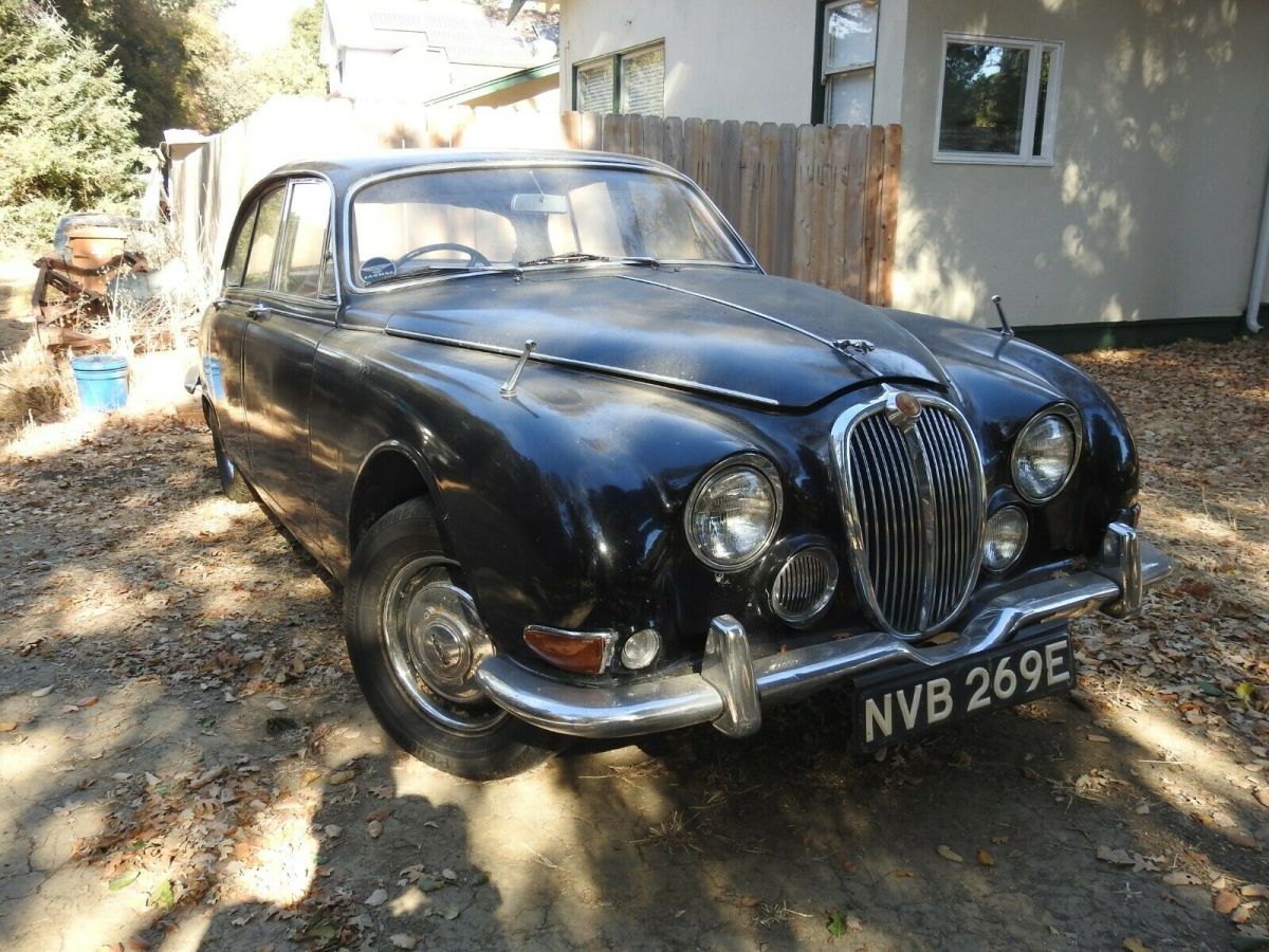 1967 Black Jaguar S-Type Sedan