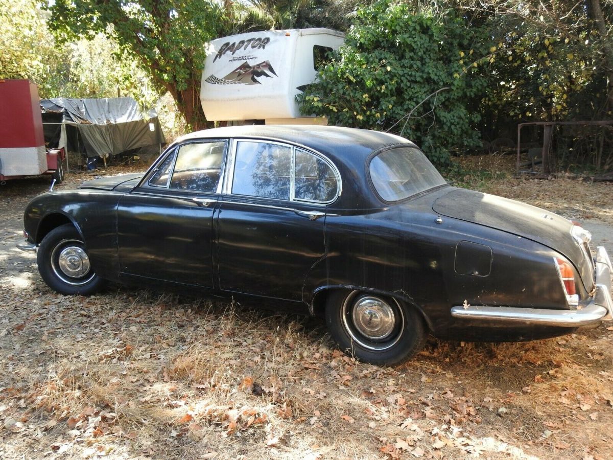 1967 Black Jaguar S-Type Sedan