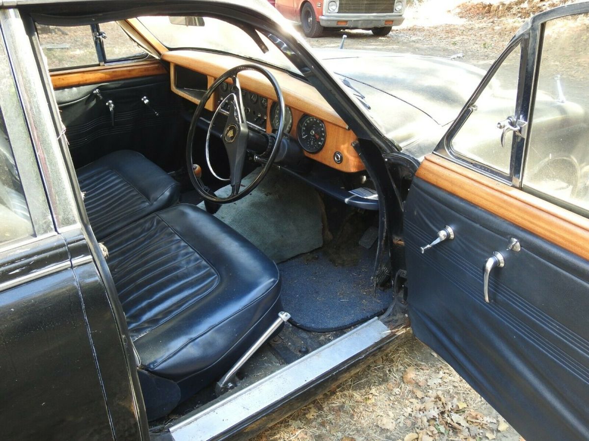 1967 Black Jaguar S-Type Sedan