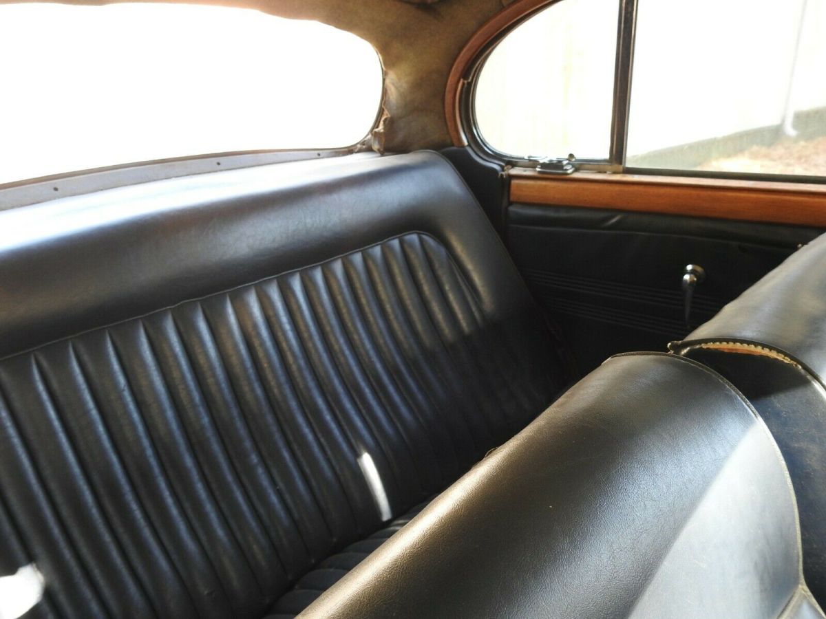 1967 Black Jaguar S-Type Sedan