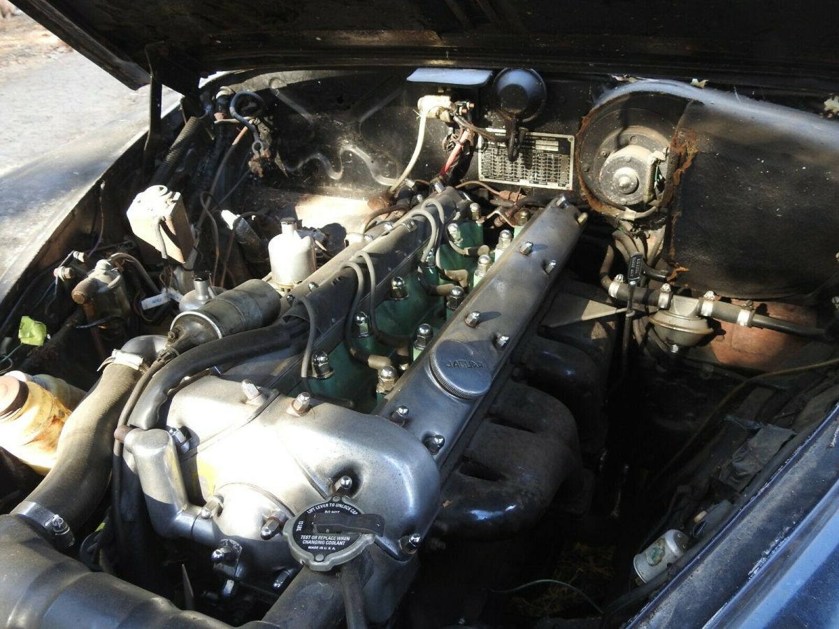 1967 Black Jaguar S-Type Sedan