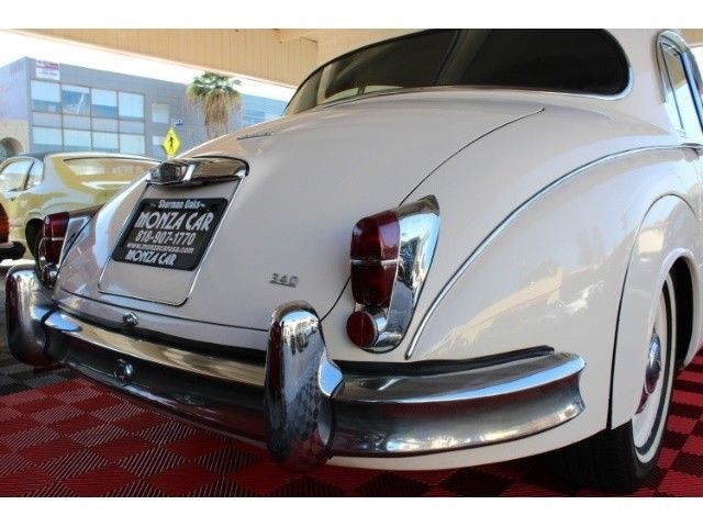 1967 White Jaguar MK II --