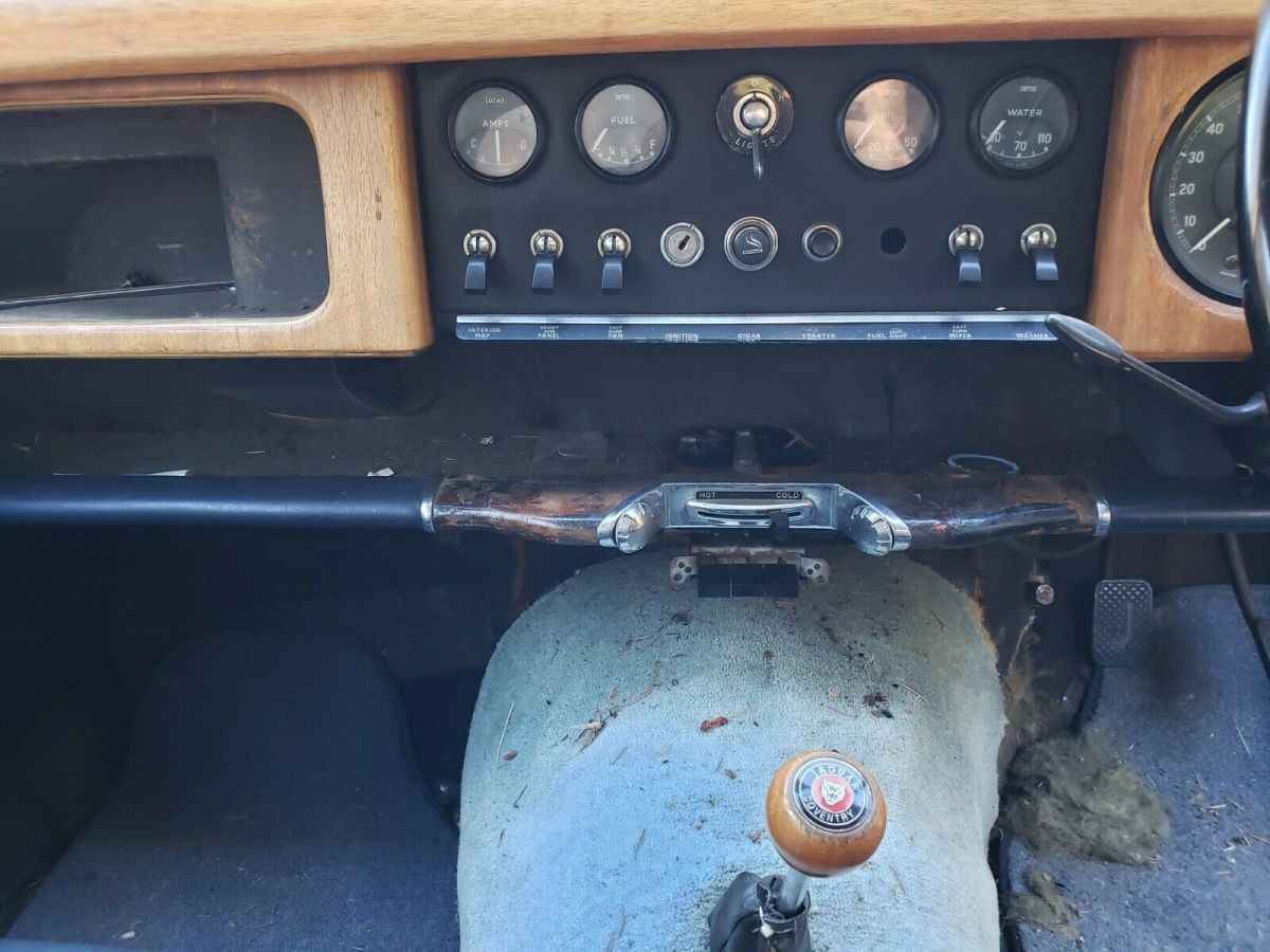 1967 Black Jaguar S-Type Sedan