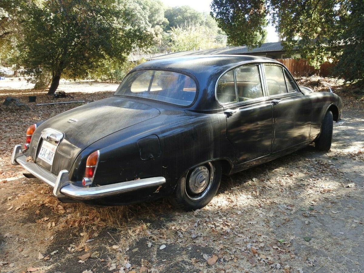 1967 Black Jaguar S-Type Sedan