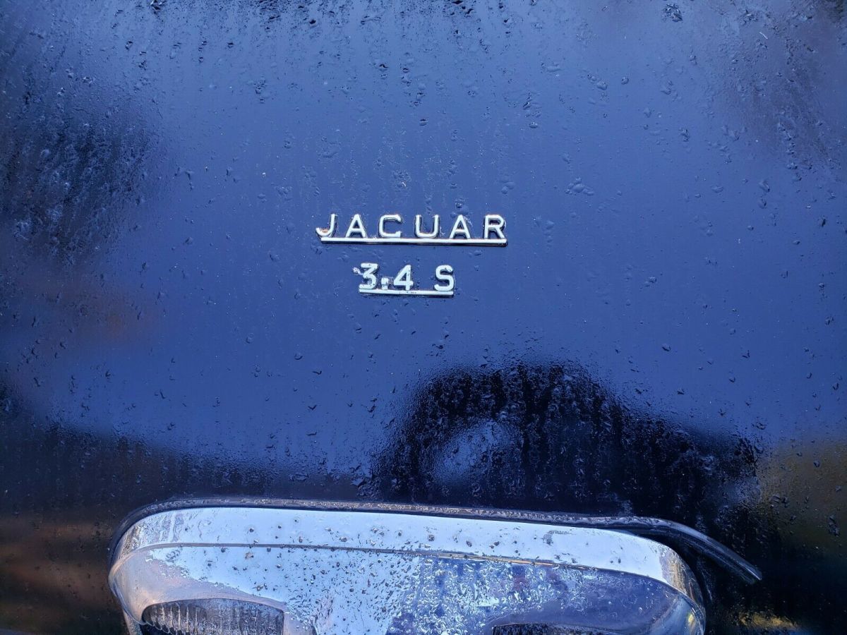 1967 Black Jaguar S-Type Sedan