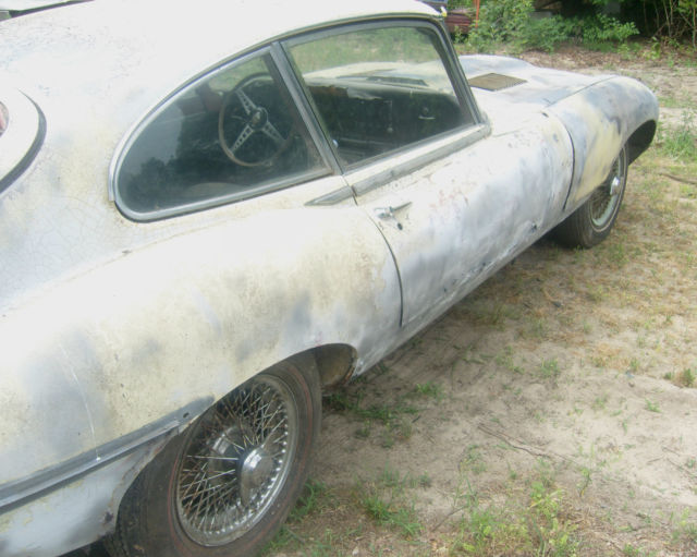 1967 Primrose Yellow Jaguar E-Type Coupe