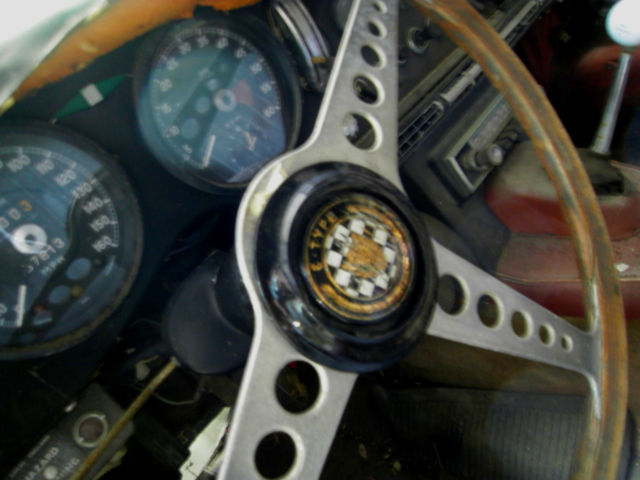 1967 Primrose Yellow Jaguar E-Type Coupe